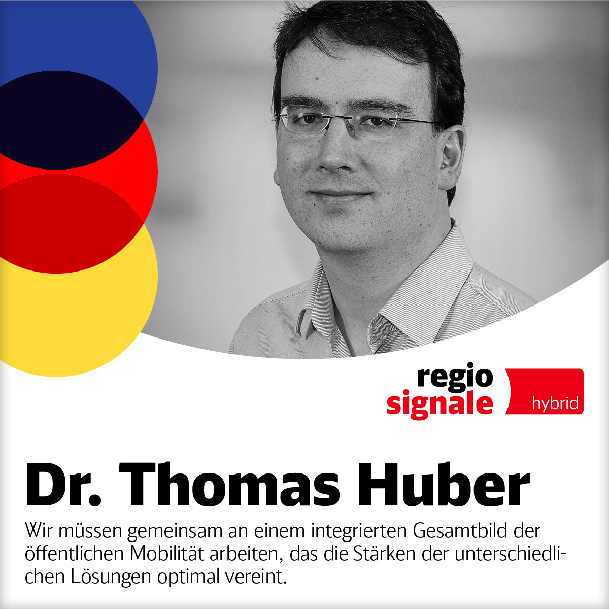 Referent Dr. Thomas Huber